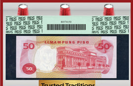 TT PK 0146b 1969 PHILIPPINES 50 PISO PCGS 66 PPQ GEM NEW POP ONE FINEST KNOWN!