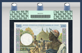 TT PK 0204Bj 1960s WEST AFRICAN STATES 5000 FRANCS PCGS 65 PPQ GEM NEW!
