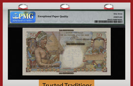TT PK 0030b 1960 SAINT PIERRE & MIQUELON 1 NOUVEAU FRANC PMG 67 EPQ SUPERB GEM UNCIRCULATED