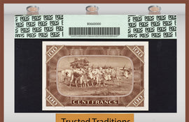 TT PK 0002 1960 MALI 100 FRANCS "MODIBO KEITA" PCGS 67 PPQ SUPERB GEM FINEST KNOWN!