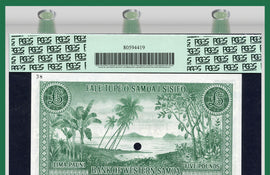 TT PK 0015ct 1963 WESTERN SAMOA 5 POUNDS "COLOR TRIAL" PCGS 66 PPQ GEM NEW!