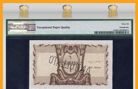 TT PK 0011s 1950 ITALIAN SOMALILAND 1 SOMALI SPECIMEN LEOPARD PMG 66EPQ NONE FINER