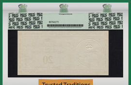 TT PK M0007a 1941 GREENLAND 20 SKILLING MILITARY ISSUE PCGS 67 PPQ FINEST KNOWN