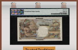 TT PK 30b 1960 SAINT PIERRE & MIQUELON 1 NOUVEAU FRANC PMG 67 EPQ SUPERB GEM UNCIRCULATED