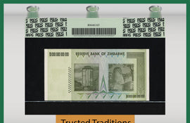 TT PK 88 2008 ZIMBABWE 10 TRILLION DOLLARS PCGS 69 PPQ SUPERB NEAR PERFECTION