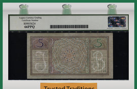 TT PK 78c 1939 NETHERLANDS INDIES 5 GULDEN SCARCE JAVANESE DANCERS LCG 66 PPQ