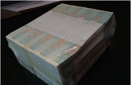 TT PK 91 2008 ZIMBABWE 100 TRILLION DOLLARS 1000 RAW UNC NOTES IN ORIGINAL BRICK