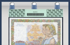 TT PK 95b 1941-43 FRANCE 500 FRANCS PCGS 68 PPQ SUPERB GEM NEW STELLAR NOTE!