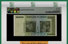 TT PK 88 2008 ZIMBABWE 10 TRILLION DOLLARS PMG 69 EPQ SUPERB GEM UNCIRCULATED!