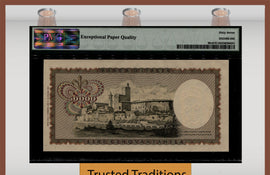 TT PK 99c 1972-74 ITALY 50000 LIRE LEONARDO DAVINCI MOST POPULAR PMG 67 EPQ