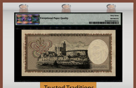 TT PK 99c 1972-74 ITALY 50000 LIRE LEONARDO DAVINCI MOST POPULAR PMG 67 EPQ (Copy)