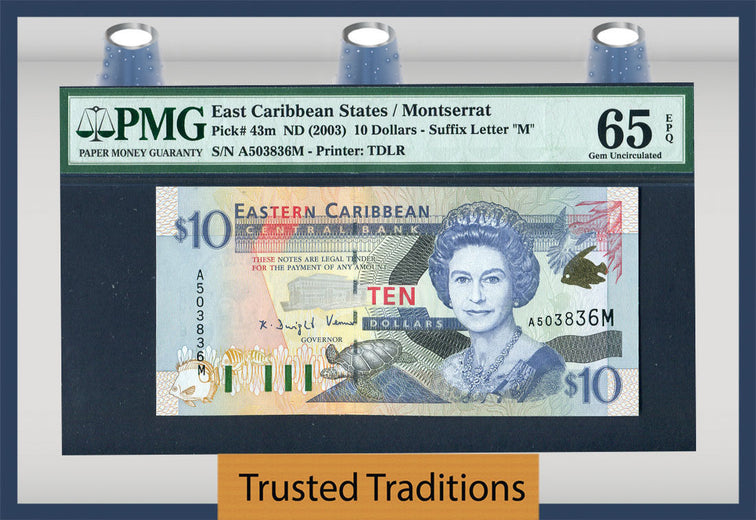 TT PK 0043m 2003 E. CARIBBEAN STATES $10 