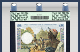 TT PK 0804Tm 1977 WEST AFRICAN STATES TOGO 5000 FRANCS PCGS 65 PPQ GEM NEW