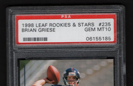 TT 1998 LEAF ROOKIES &STARS BRIAN GRIESE #235 GEM MT10 ITS NOT EASY BEING GRIESE