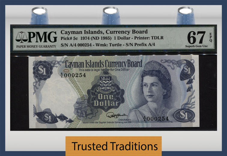 Cayman Islands 1 dollar 2018 ''60 years first Constitution'' Elizabeth II  p44